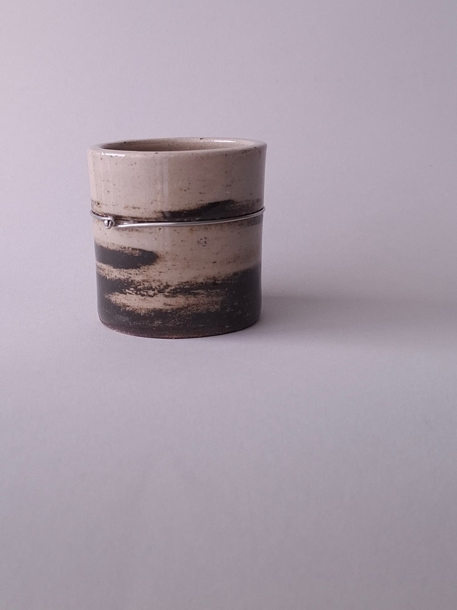 SI-007 Silt Cup - Rustic Iron Oxide, Small
